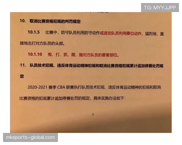 篮球违体犯规的规则定义与具体判罚标准